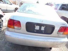 1997 Honda Civic DX Silver Sedan 1.6L AT #A24867